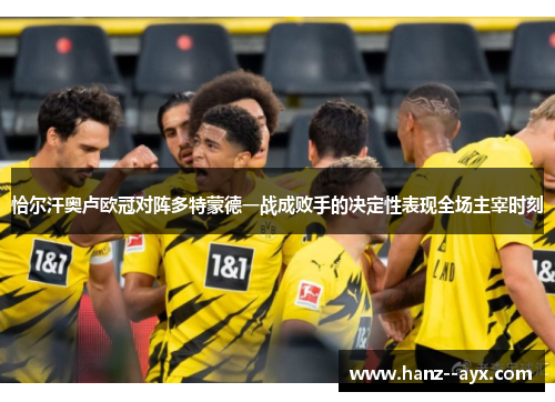 恰尔汗奥卢欧冠对阵多特蒙德一战成败手的决定性表现全场主宰时刻